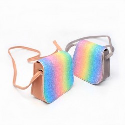Molly & Rose Rainbow Glitter Saddle Bag