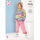 King Cole Safari Chunky Childs Sweater and Hoodie Pattern 5932