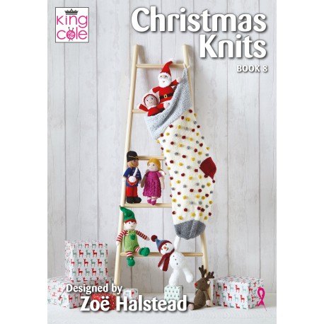 KIng ColeChristmas Knits Book No 8