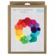 Pom Pom Wreath Kit - Rainbow