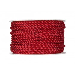 Twisted Rayon Cord 2mm - Red