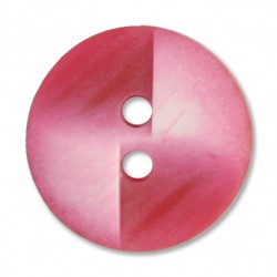 Windmill Button: 2-Hole 23mm Pink