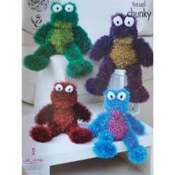 King Cole Tinsel Frog Pattern 9048