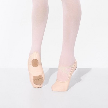 Capezio Hanami Canvas Ballet Shoes - Pink from size 5.5