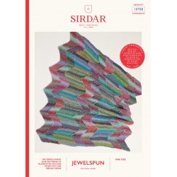 Sirdar Chunky Blanket Pattern 10708