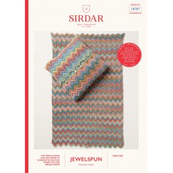 Sirdar Chunky Blanket Pattern 10707