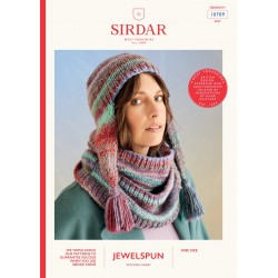 Sirdar Chunky Hat & Snood Pattern 10709