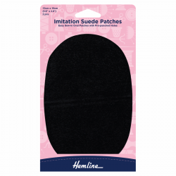Sew-in Imitation Suede Patches - Various Colours