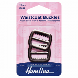 Waistcoat Buckle - Nickel finish