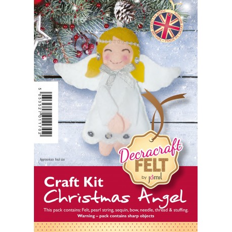Jomil Felt Christmas Angel Craft Kit