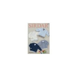 Sirdar Snuggly 4 ply Baby Jumper Pattern 4810