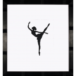 Cross Stitch Kit - Ballet Silhouette 2