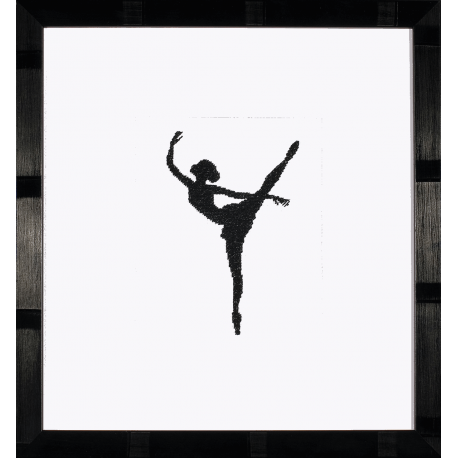 Cross Stitch Kit - Ballet Silhouette 2
