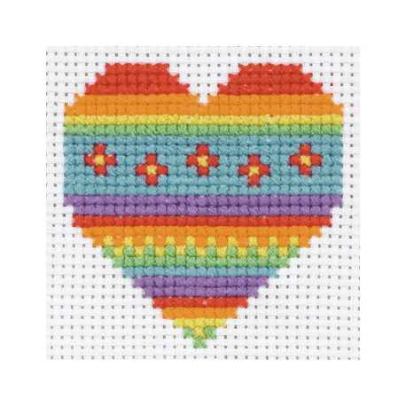 Anchor 1st Kit Counted Cross Stitch - Heart