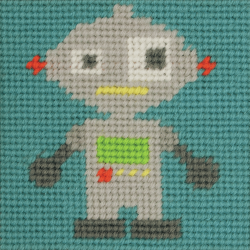 Anchor 1st Kit Needlepoint Tapestry - Robot