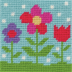 Anchor 1st Kit Needlepoint Tapestry - Flowers