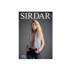 Sirdar Alpine Ladies Waistcoat Pattern 8279