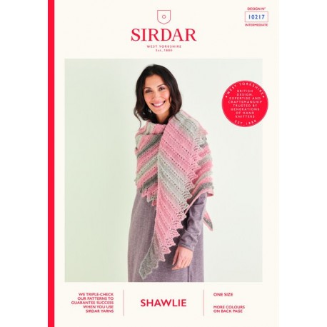 Sirdar Shawlie Shawl Booklet 10217