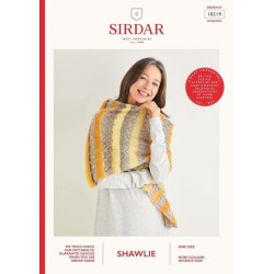 Sirdar Shawlie Shawl/Wrap Booklet 10219