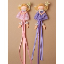 Molly & Rose Ribbon Wrapped Wand with Cute Fairy