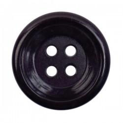 Black Nylon Buttons 19mm