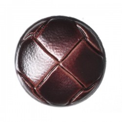 Imitation Leather Shank Button 15mm