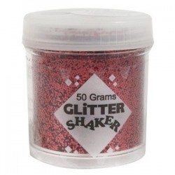 Glitter: 50g: Red