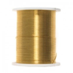 Trimits 28 Gauge Wire 21m: Gold