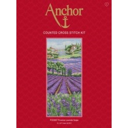 Cross Stitch Kit: Provence Lavender Scape