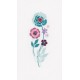 Counted Cross Stitch Kit: Modern Flowers : PN-0154588