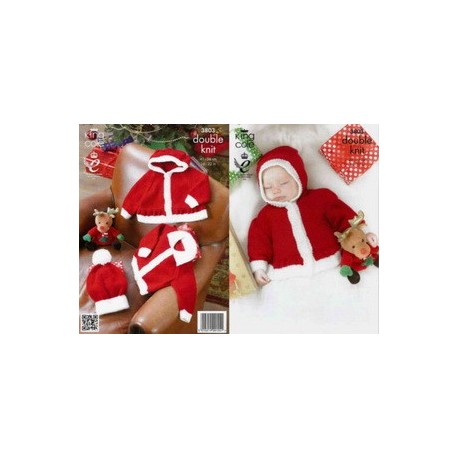 King Cole Baby Christmas Pattern 3803