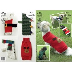 4115 Christmas Dog Coat Pattern
