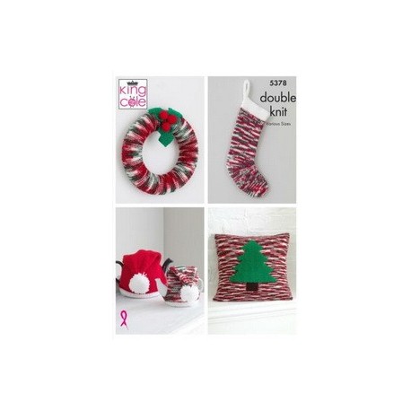 5378 Christmas DK Accessories Pattern