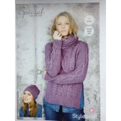 Stylecraft Aran With Wool Ladies 9661