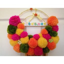 Easter Wreath Kit - Bold & Bright