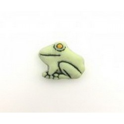 Green Frog Buttons
