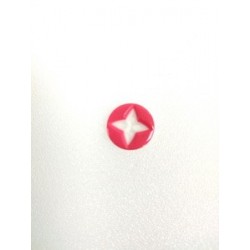 Cut Star Button 12mm