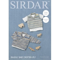 Sirdar Snuggly Baby Crofter 4 Ply 4712