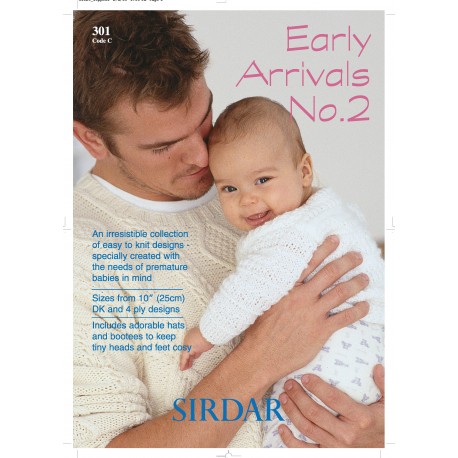 Sirdar Early Arrivals No 2 Pattern Book 301