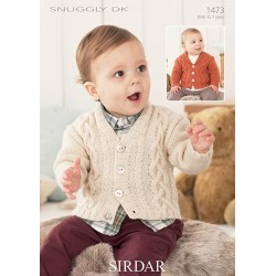 Sirdar Snuggly DK Baby Pattern 1473