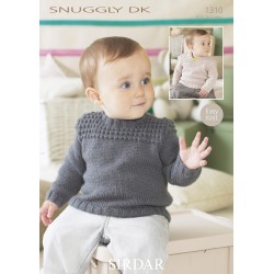 Sirdar Snuggly DK Baby Pattern 1310