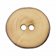 Wooden Button 15mm - Brown