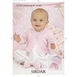 Sirdar Snuggly DK Baby Pattern 1723