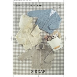 Sirdar Snuggly DK Baby Pattern 1749