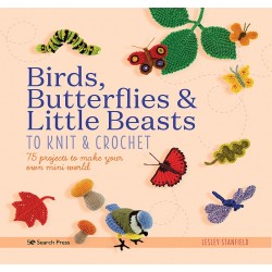 Birds, Butterflies & Little Beasts To Knit & Crochet by Lesley Stanfield