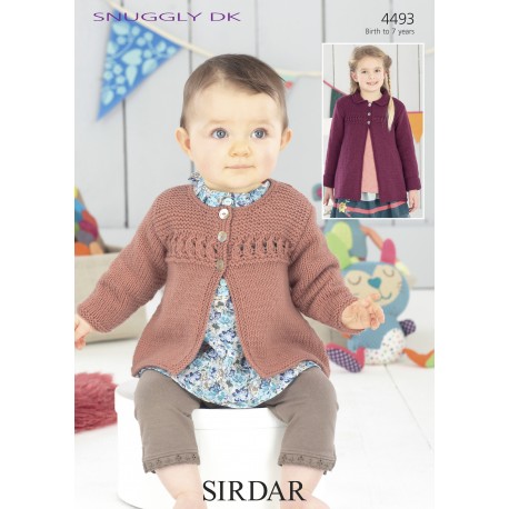 Sirdar Snuggly DK Baby Pattern 4493