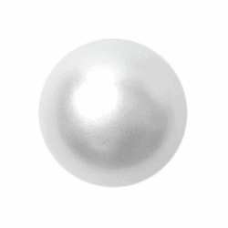 Pearl Style Button 11mm Shank