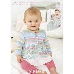 Sirdar Snuggly Baby Crofter DK Pattern 1252