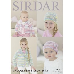 Sirdar Snuggly Baby Crofter DK Pattern 4675