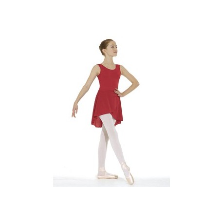 ISTD Wrapover Ballet Skirt (Plum Waist 20"-24")